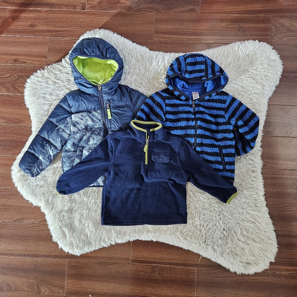 Lot Of Winter Jackets For Toddler Boys 3T